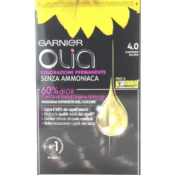 OLIA COLORAZIONE PERMANENTE SENZA AMMONIACA 4,0 CASTANO SCURO