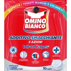 OMINO BIANCO ADDITIVO SMACCHIANTE IDROCAPS 10 CAPS