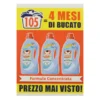 OMINO BIANCO DETERSIVO LIQUIDO BUCATO LAVATRICE MUSCHIO BIANCO 35 LAVAGGI x 3 PEZZI 4200 ML
