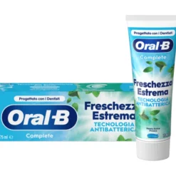 ORAL B DENTIFRICIO COMPLETE FRESCHEZZA ESTREMA TECNOLOGIA ANTIBATTERICA 75 ML