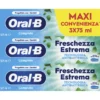 ORAL B DENTIFRICIO COMPLETE FRESCHEZZA ESTREMA 3 PEZZI DA 75 ML