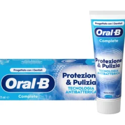 ORAL B DENTIFRICIO COMPLETE PROTEZIONE E PULIZIA TECNOLOGIA ANTIBATTERICA 75 ML
