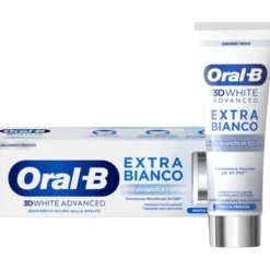 ORAL B DENTIFRICIO 3D WHITE ADVANCED EXTRA BIANCO MENTA FREDDA 75 ML