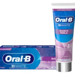 ORAL B DENTIFRICIO 3D WHITE BIANCO PERLA MENTA PIPERITA FRESCA 75 ML