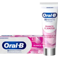 ORAL B DENTIFRICIO 3D WHITE EXPERT BIANCO GLAMOUR MENTA PIPERITA DOLCE 75 ML