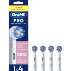 ORAL B RICAMBIO PRO SENSITIVE CLEAN 4 PEZZI