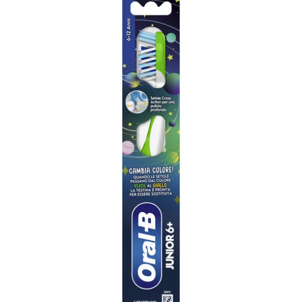 ORAL B SPAZZOLINO DENTI JUNIOR 6+ EXTRA MORBIDO