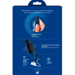 ORAL B SPAZZOLINO ELETTRICO iO NERO + CUSTODIA e 3 TESTINE INCLUSE
