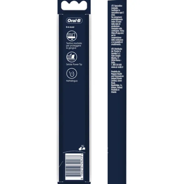 ORAL B SPAZZOLINO KIDS 0+0-6ANNI EXTRA MORBIDO