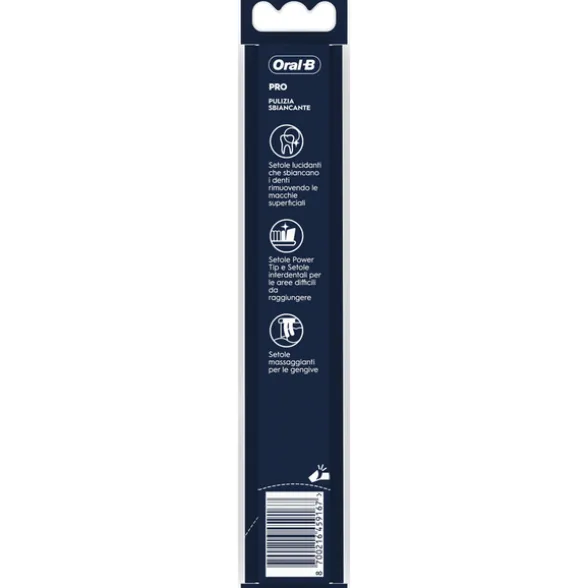 ORAL B SPAZZOLINO PRO 3DWHITE CHARCOAL MEDIUM