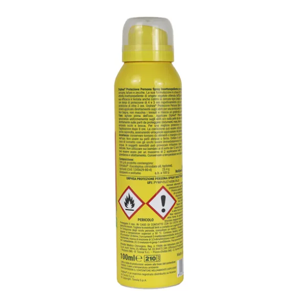 ORPHEA REPELLENTE ANTIPUNTURA SPRAY SAFARI VEGETALE 100 ML