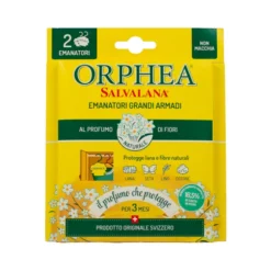 ORPHEA SALVALANA ANTI TARME EMANATORI GRANDI ARMADI FIORI 2 PZ