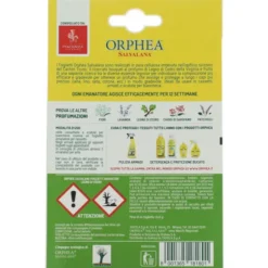 ORPHEA SALVALANA ANTI TARME FOGLIETTI EMANATORI LEGNO DI CEDRO 12 PZ