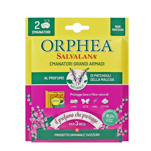 ORPHEA SALVALANA ANTI-TARME GRANDI ARMADI PATCHOULI 2 PZ