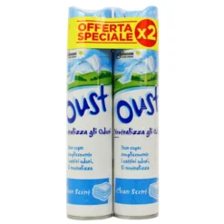 OUST ELIMINA ODORI SPRAY 2 PEZZI DA 300 ML
