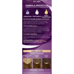 PALETTE INTENSIVE COLOR CREME COLORAZIONE PERMANENTE FORMULA PROTETTIVA N. 6-65 CASTANO NOCCIOLA