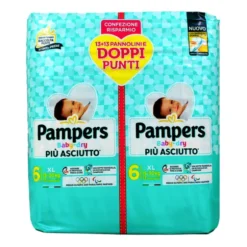 PAMPERS BABY DRY 6 XL 15-30 KG 13+13 PEZZIPACCO DOPPIO