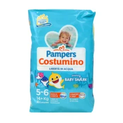 PAMPERS IL COSTUMINO 5-6 JUNIOR 14+ KG 10 PZ - PER IL MARE E PISCINA