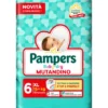 PAMPERS PANNOLINI BABY DRY MUTANDINO 6 EXTRALARGE 13 PZ 15+ KG
