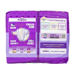 PAMPERS PROGRESSI 5 JUNIOR 11-25 KG 18+18 PEZZI PACCO DOPPIO
