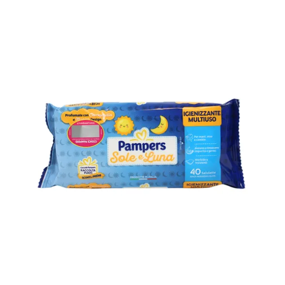 PAMPERS SOLE E LUNA SALVIETTE 40 PZ