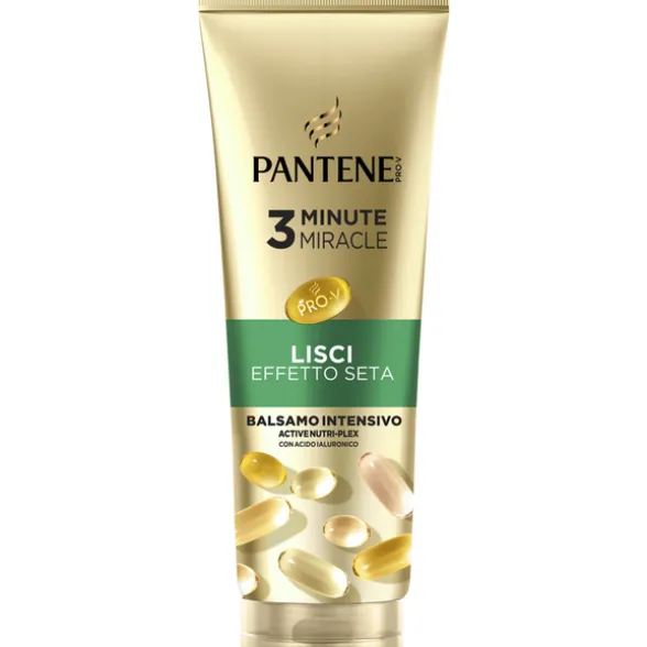 PANTENE BALSAMO INTENSIVO MIRACLE 3 MINUTI LISCI EFFETTO SETA TUBO 220 ML
