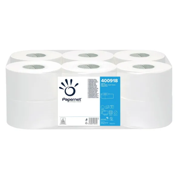 PAPERNET CARTA IGIENICA MINI JUMBO 2 VELI 152 METRI 12 ROTOLI