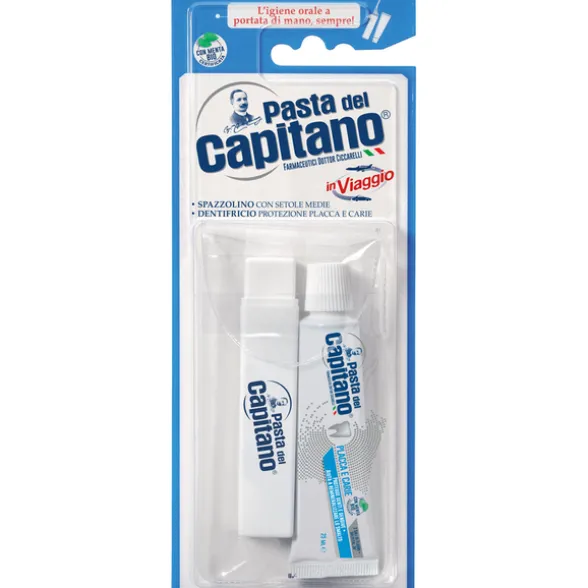 PASTA DEL CAPITANO KIT VIAGGIO SPAZZOLINO + DENTIFRICIO 25 ML