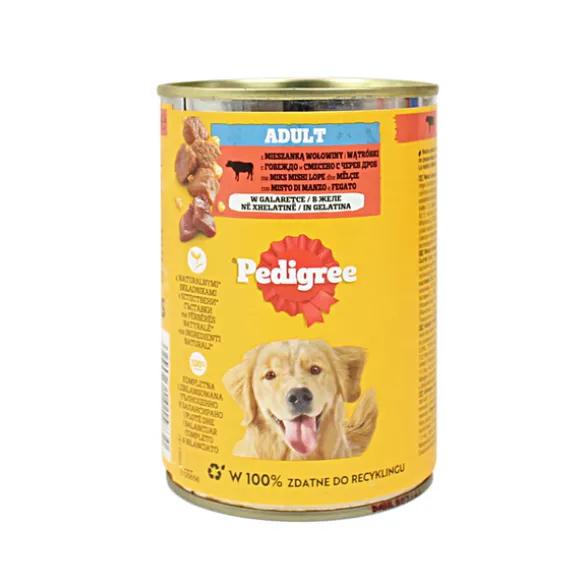 PEDIGREE DOG BOCCONCINI MANZO IN GELATINA LATTINA 400 grammi