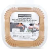 PERFETTO CARTAFORNO PER FRIGGITRICE AD ARIA CM 16 x 16 x 4,5 H BIODEGRADABILE COMPOSTABILE 50 PEZZI IN ASTUCCIO