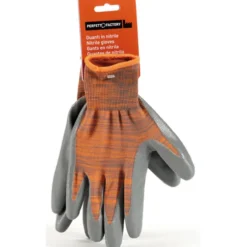 PERFETTO FACTORY GUANTI DA LAVORO CON POLSINO IN NITRILE MISURA L/8DONNA