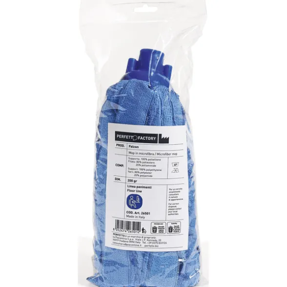 PERFETTO MOP MICROFIBRA BLU 200 GRAMMI