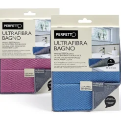 PERFETTO PANNO ULTRAFIBRA BAGNO 17x21 CM ASSORTITO NEI COLORI