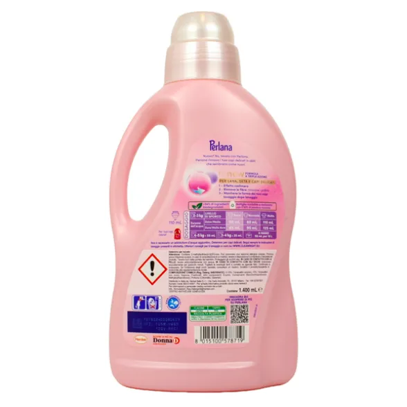 PERLANA DETERSIVO LIQUIDO BUCATO LAVATRICE LANA E DELICATI 28 LAVAGGI
