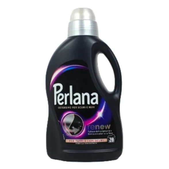 PERLANA DETERSIVO LIQUIDO BUCATO LAVATRICE CAPI SCURI E NERI 28 LAVAGGI