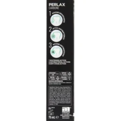 PERLAX DENTIFRICIO CARBONE 3X WHITE CARE SBIANCANTE ANTIMACCHIA CON MIGROGRANULI 75 ML