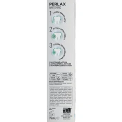 PERLAX DENTIFRICIO WHITENING 3X WHITE CARE SBIANCANTE CON MICROGRANULI CON ACIDO IALURONICO 75 ML
