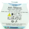 PETALI CANDELA IN BICCHIERE MANGIAODORI FUMO e TABACCO
