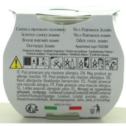 PETALI CANDELA PROFUMA AMBIENTE 30H FRAGRANZA FIORI BIANCHI 120 GRAMMI VASETTO IN VETRO