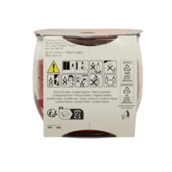 PETALI CANDELA PROFUMA AMBIENTE 30H FRAGRANZA FRUTTI ROSSI 120 GRAMMI VASETTO IN VETRO