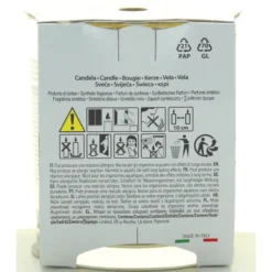 PETALI CANDELA PROFUMA AMBIENTI VANILLA MACARONS IN BICCHIERE DURATA 45h 170 grammi