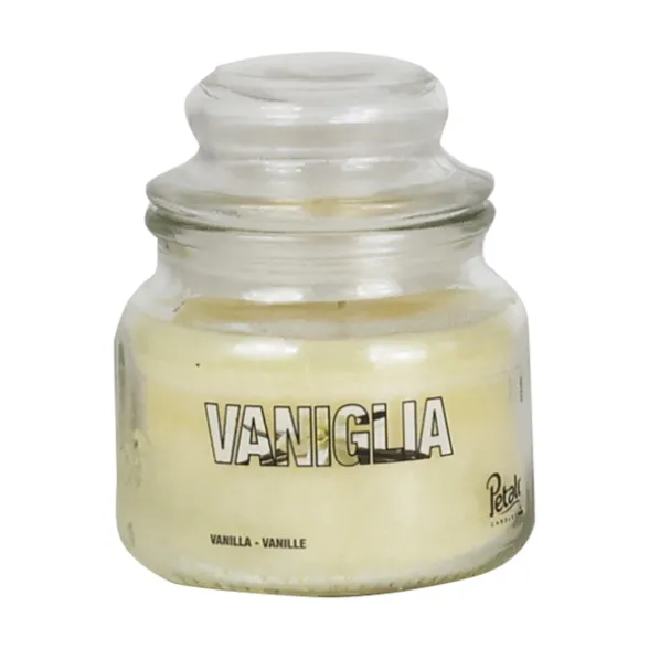 PETALI CANDELA PROFUMATA VANIGLIA 25H ZUCCHERIERA PICCCOLA