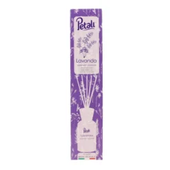 PETALI PROFUMATORE PER AMBIENTI DIFFUSORE CON BASTONCINI FRAGRANZA LAVANDA 100 ML