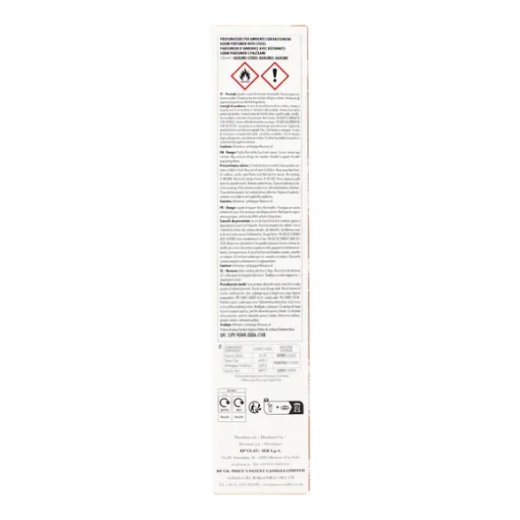 PETALI PROFUMATORE PER AMBIENTI DIFFUSORE CON BASTONCINI FRAGRANZA AGRUMI 100 ML