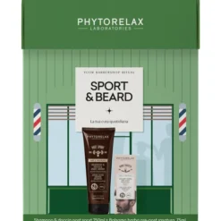 PHYTORELAX CONFEZIONE SPORT & BEARD UOMO DOCCIASHAMPOO POST SPORT 250 ML + BALSAMO BARBA 75 ML