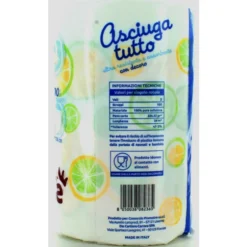 PIUME ASCIUGATUTTO DECORATO 2 ROTOLI 2 VELI 100 STRAPPI
