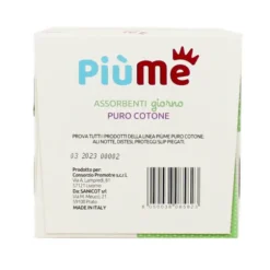 PIUME ASSORBENTI GIORNO CON ALI PURO COTONE 12 PEZZI