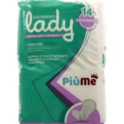 PIUME ASSORBENTI LADY EXTRA LONG 14 PEZZI DISPOSITIVO MEDICO CE CLASSE 1
