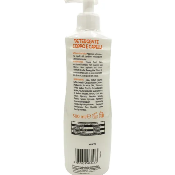 PIUME BABY 0+ ANNI DETERGENTE CORPO e CAPELLI PUMP 500 ML