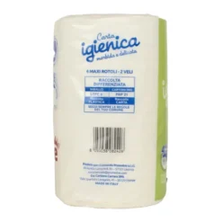 PIUME CARTA IGIENICA 4 ROTOLI 2 VELI 500 STRAPPI